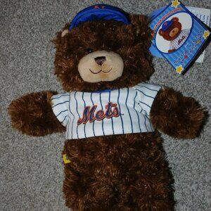 nwt 2006 New York Mets teddy bear - Build A Bear Workshop limited edition